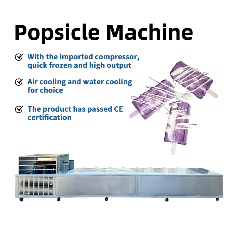 Commercial Popsicle Mold Maker Machine - Machine à glaces commerciale 39 moules,