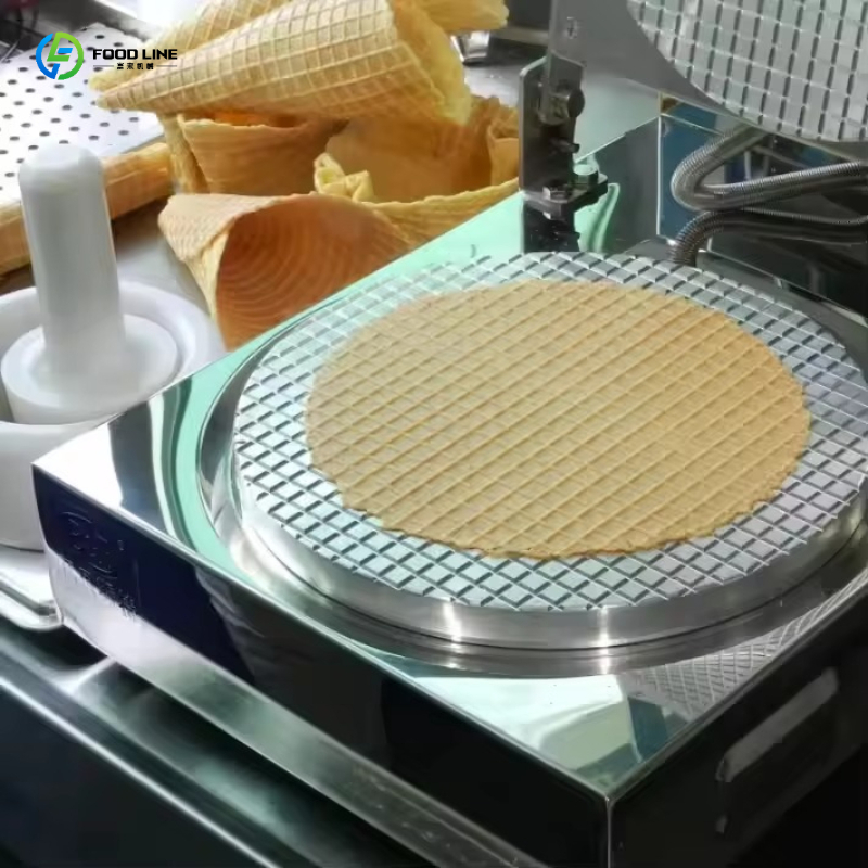 Ice Cream Cone Maker Commercial - Machine à gaufres électriques FL, machine