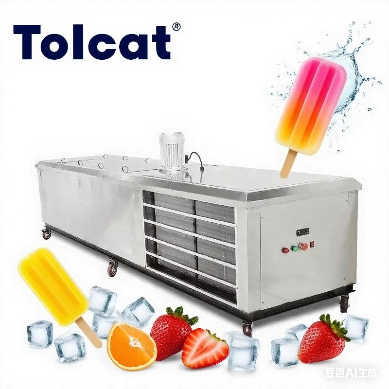 Commercial Popsicle Mold Maker Machine - Tolcat Machine à glaces commerciale durable,