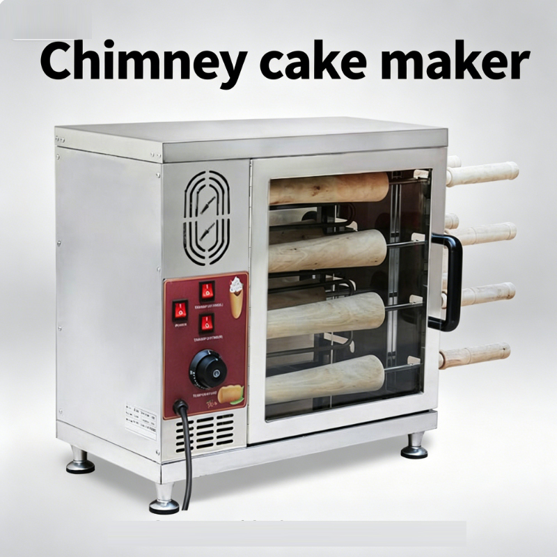 Ice Cream Cone Maker Commercial - Machine commerciale à gâteaux cheminée (Kurtos