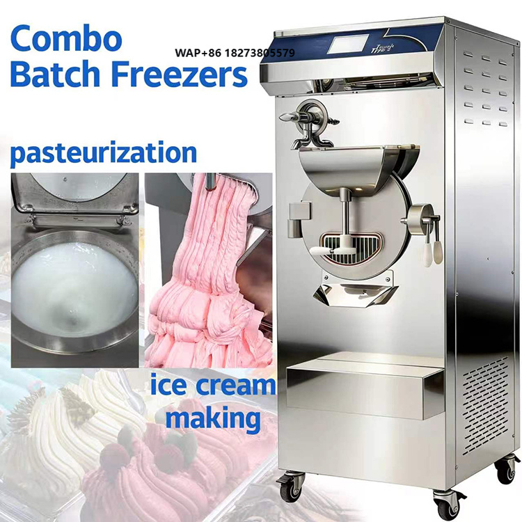 Ice Cream Pasteurizer Machine - Machine à crème glacée dure et