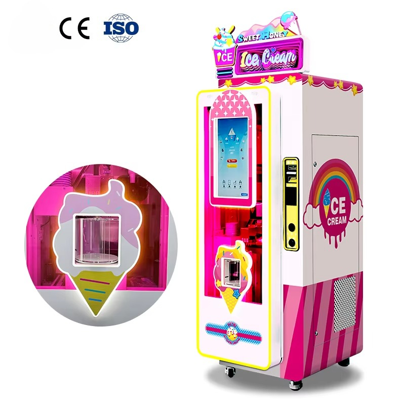 Soft Ice Cream Maker Machine Commercial - Machine à glaces commerciale entièrement automatique