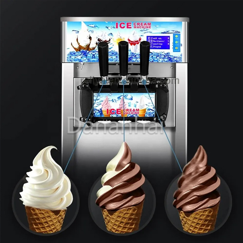 Frozen Yogurt Machine Commercial - Machine à crème glacée molle en