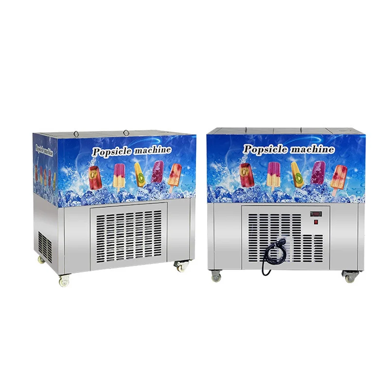 Commercial Popsicle Mold Maker Machine - Machine à glaces commerciale 1/2/4 moules