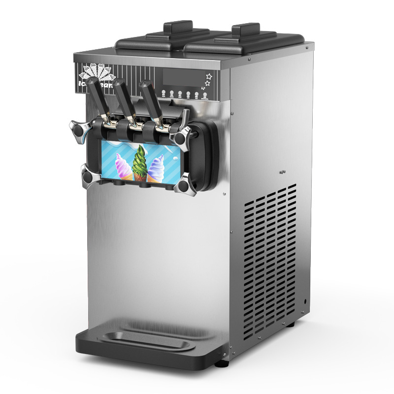 Machine à glace molle commerci - Commercial Ice Cream Machine Countertop avis et prix