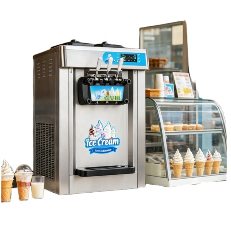 Machine à glace molle 3 saveur - Soft Serve Ice Cream Machine 3 Flavor avis et prix