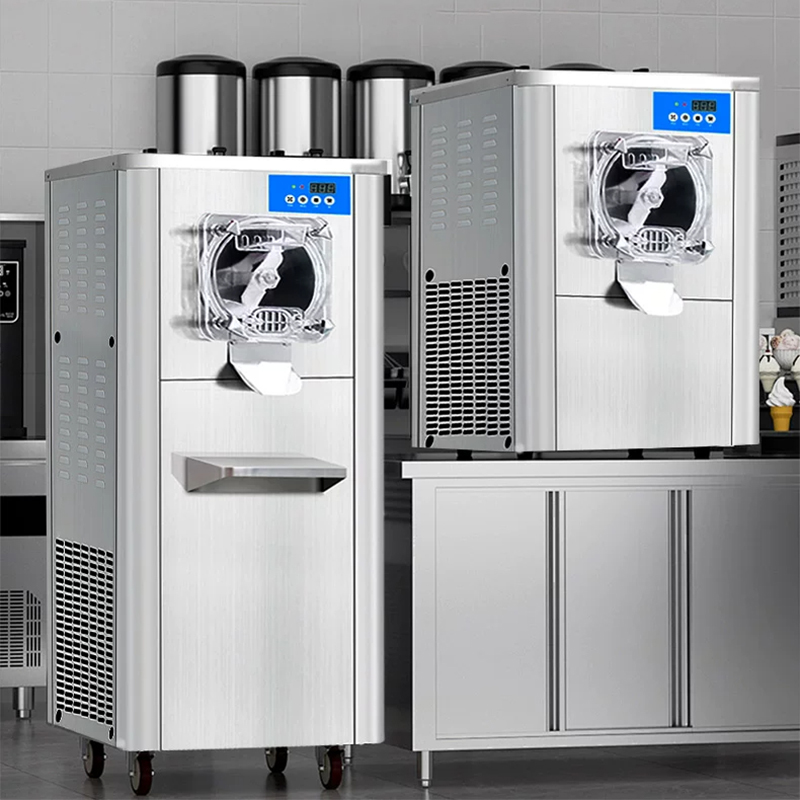 Machine à glace dure commercia - Commercial Ice Cream Machine Countertop avis et prix
