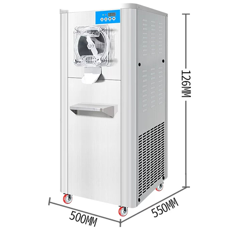 Machine à glace dure commercia - Commercial Ice Cream Machine Countertop avis et prix