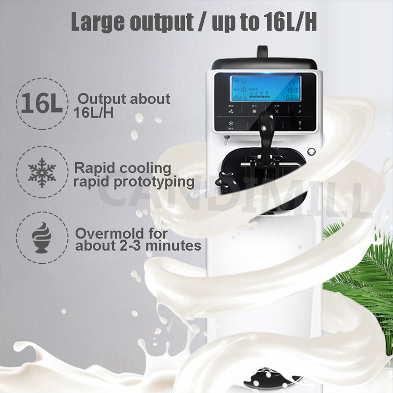 Machine à crème glacée automat - Commercial Ice Cream Machine Countertop avis et prix