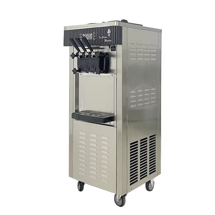 Nouvelle machine à crème glacé - Soft Serve Ice Cream Machine 3 Flavor avis et prix
