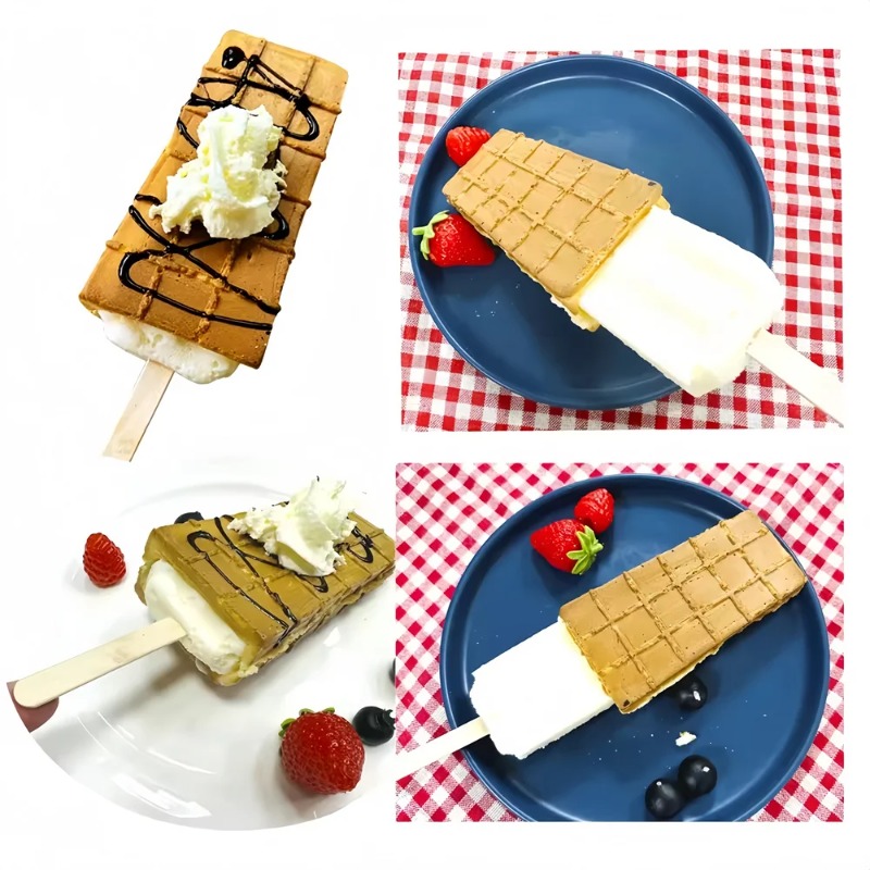 Gaufrier à usage Commercial av - Commercial Popsicle Mold Maker Machine avis et prix