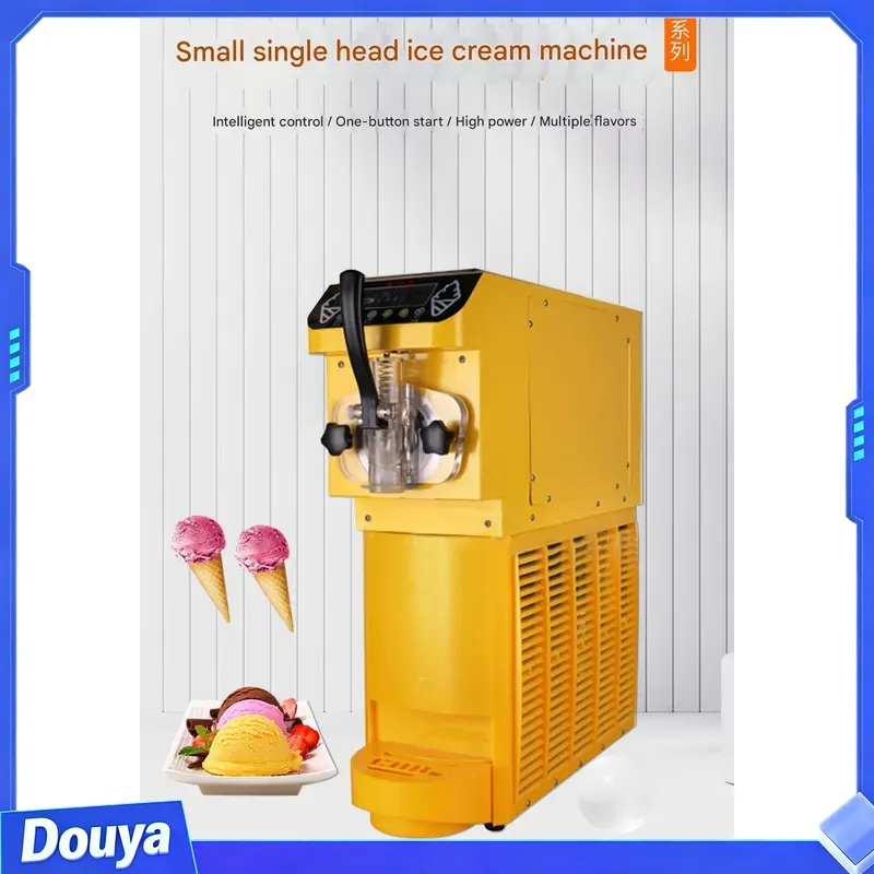 Machine à glace molle entièrem - Commercial Ice Cream Machine Countertop avis et prix
