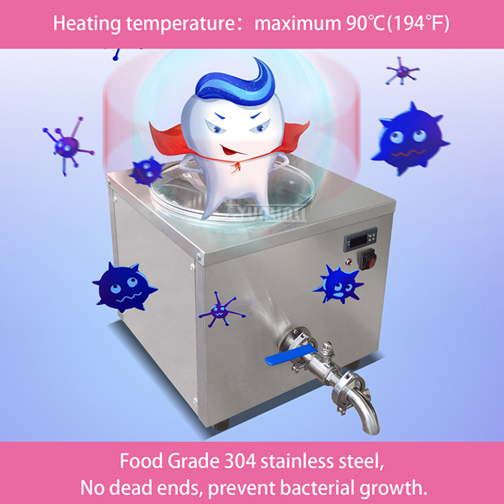 Yaourtière et sorbetière 62L a - Ice Cream Pasteurizer Machine avis et prix