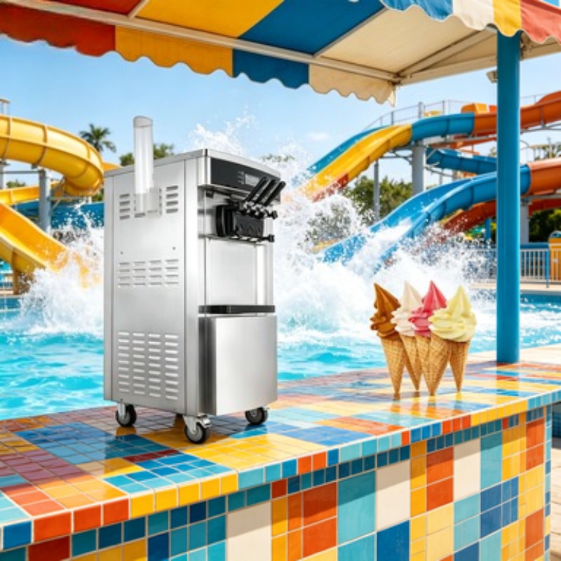 Machine à crème glacée sur pie - Frozen Yogurt Machine Commercial avis et prix