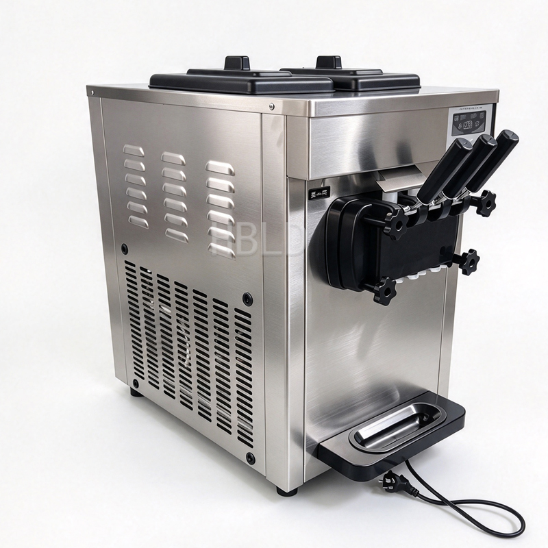 Machine à glace molle, machine - Soft Serve Ice Cream Machine 3 Flavor avis et prix