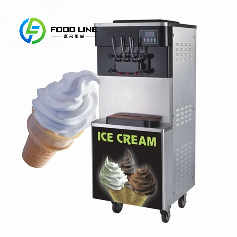 Machine à crème glacée molle a - Soft Serve Ice Cream Machine 3 Flavor avis et prix