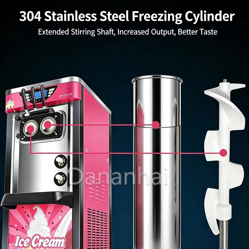 Machine distributrice de desse - Frozen Yogurt Machine Commercial avis et prix