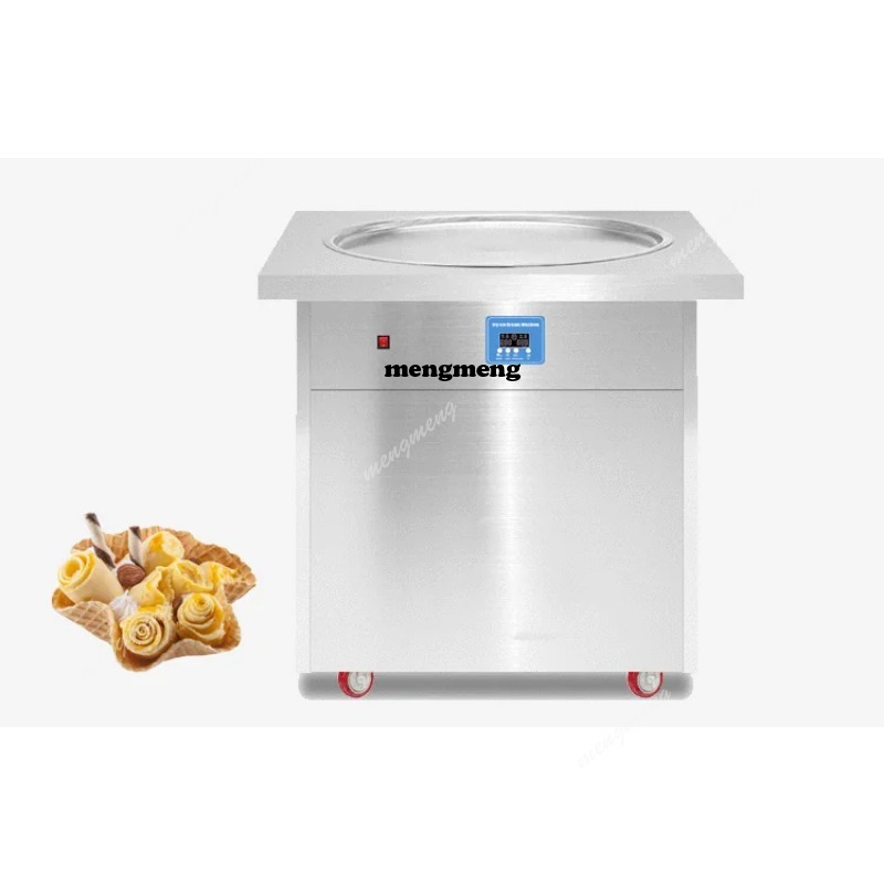 Machine commerciale de crème g - Rolled Ice Cream Machine Fried Plate avis et prix