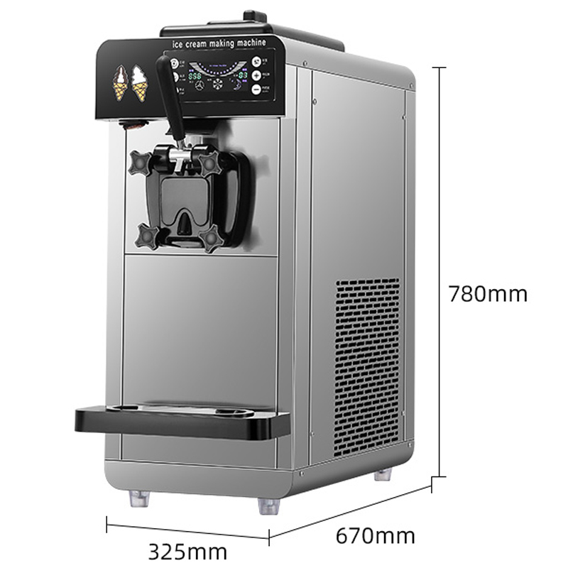 Machine à crème glacée commerc - Frozen Yogurt Machine Commercial avis et prix