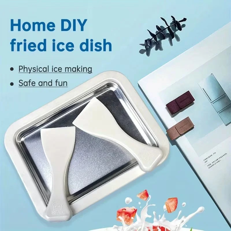 Machine à glace roulée instant - Rolled Ice Cream Machine Fried Plate avis et prix