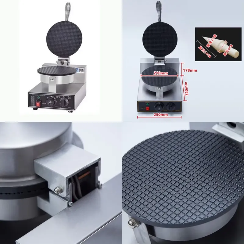 Machines à snacks électriques  - Ice Cream Cone Maker Commercial avis et prix