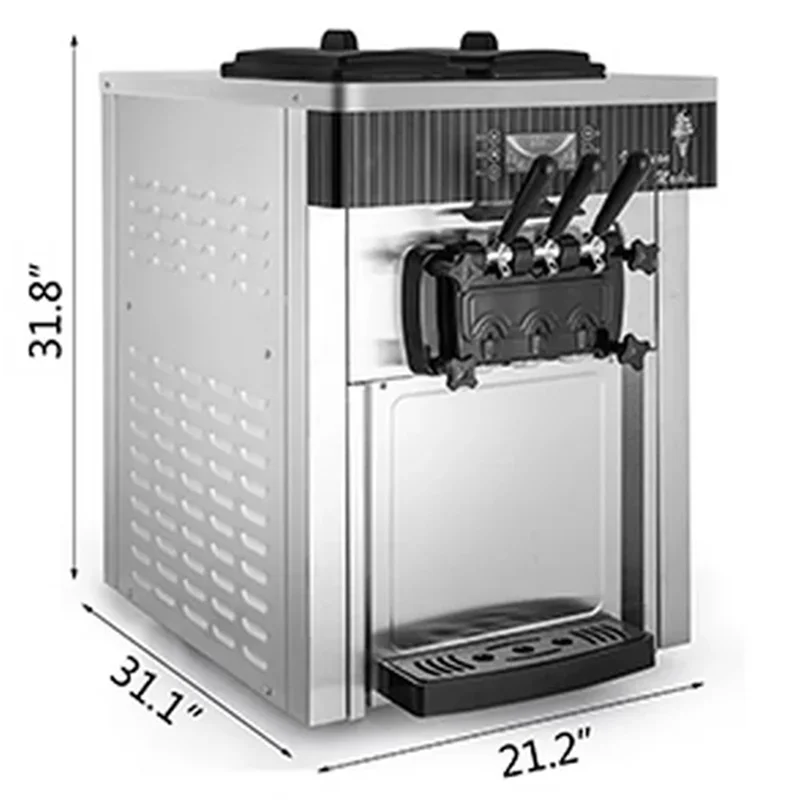 Machine à glaces et yaourts mo - Commercial Ice Cream Machine Countertop avis et prix