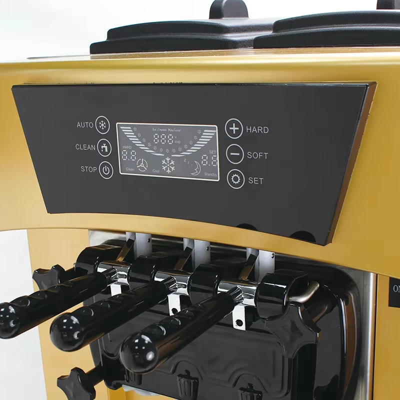Applicable aux machines à glac - Soft Serve Ice Cream Machine 3 Flavor avis et prix