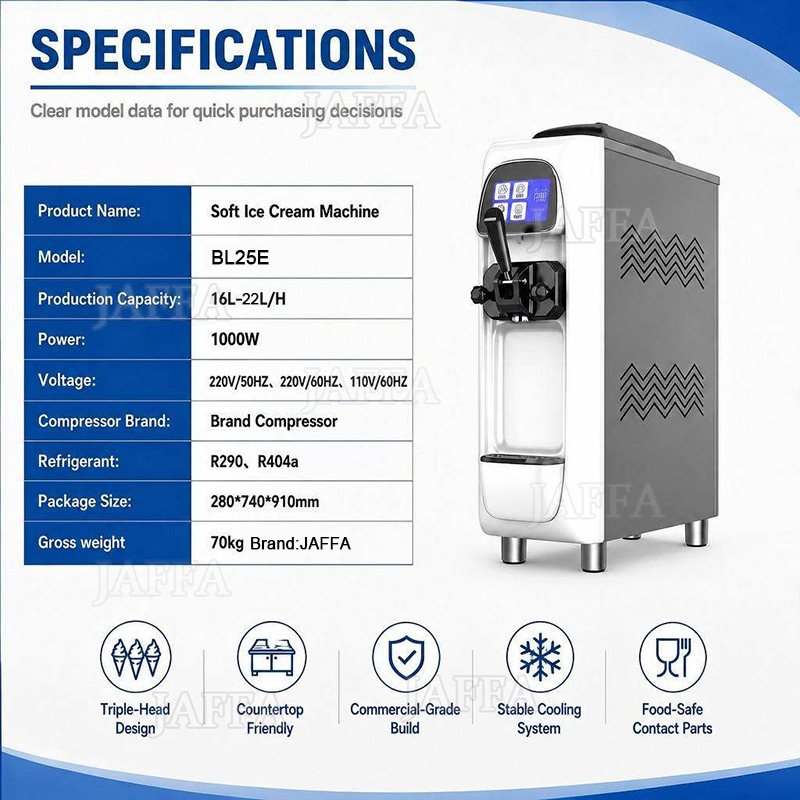 Mini machine à crème glacée co - Commercial Ice Cream Machine Countertop avis et prix