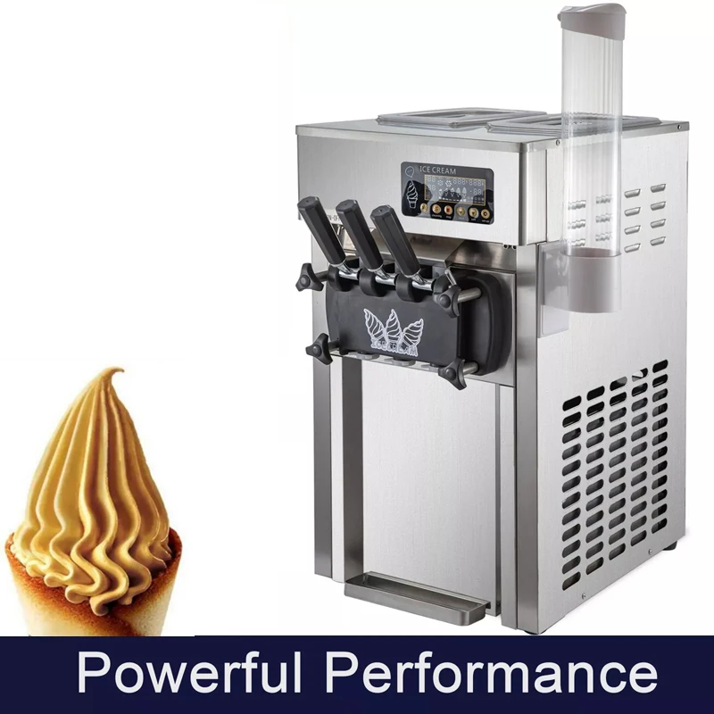 Machine à crème glacée molle d - Commercial Ice Cream Machine Countertop avis et prix
