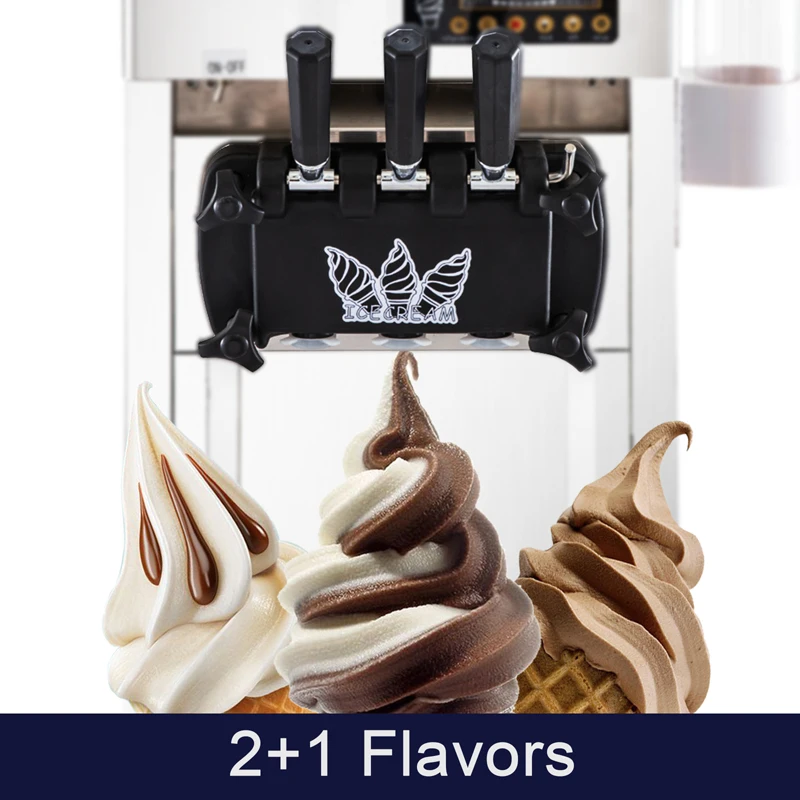 Machine à crème glacée molle d - Commercial Ice Cream Machine Countertop avis et prix