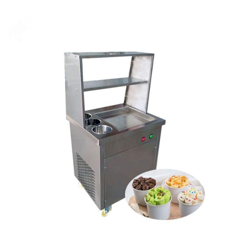 Machine à rouleaux de crème gl - Rolled Ice Cream Machine Fried Plate avis et prix