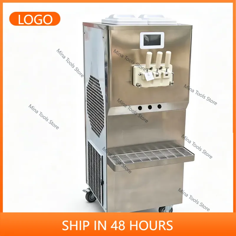 Machine commerciale à glace mo - Soft Serve Ice Cream Machine 3 Flavor avis et prix