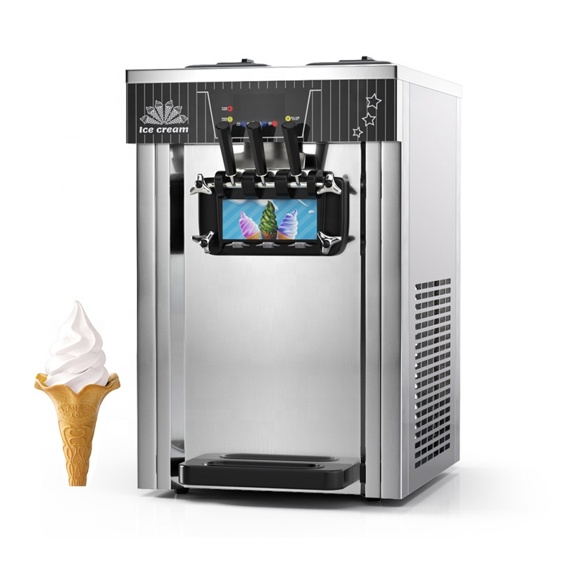 Machine à crème glacée molle c - Commercial Ice Cream Machine Countertop avis et prix