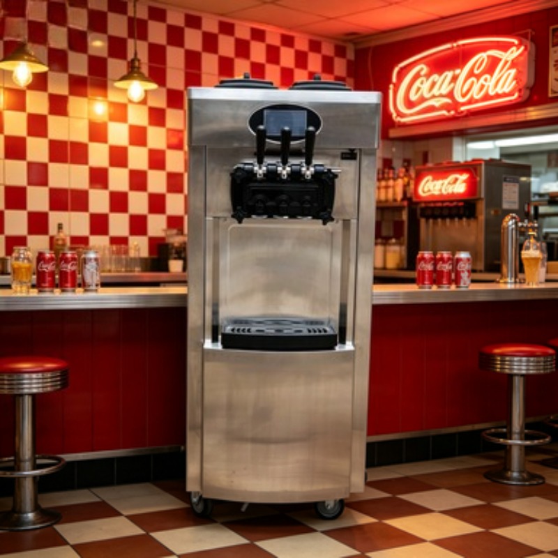 Machine à glaces molles à 3 sa - Commercial Gelato Maker Machine avis et prix