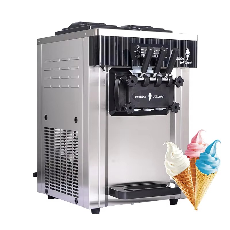 Machine à glaces molles à 3 sa - Commercial Gelato Maker Machine avis et prix