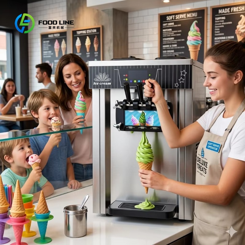 Machine à crème glacée molle p - Frozen Yogurt Machine Commercial avis et prix