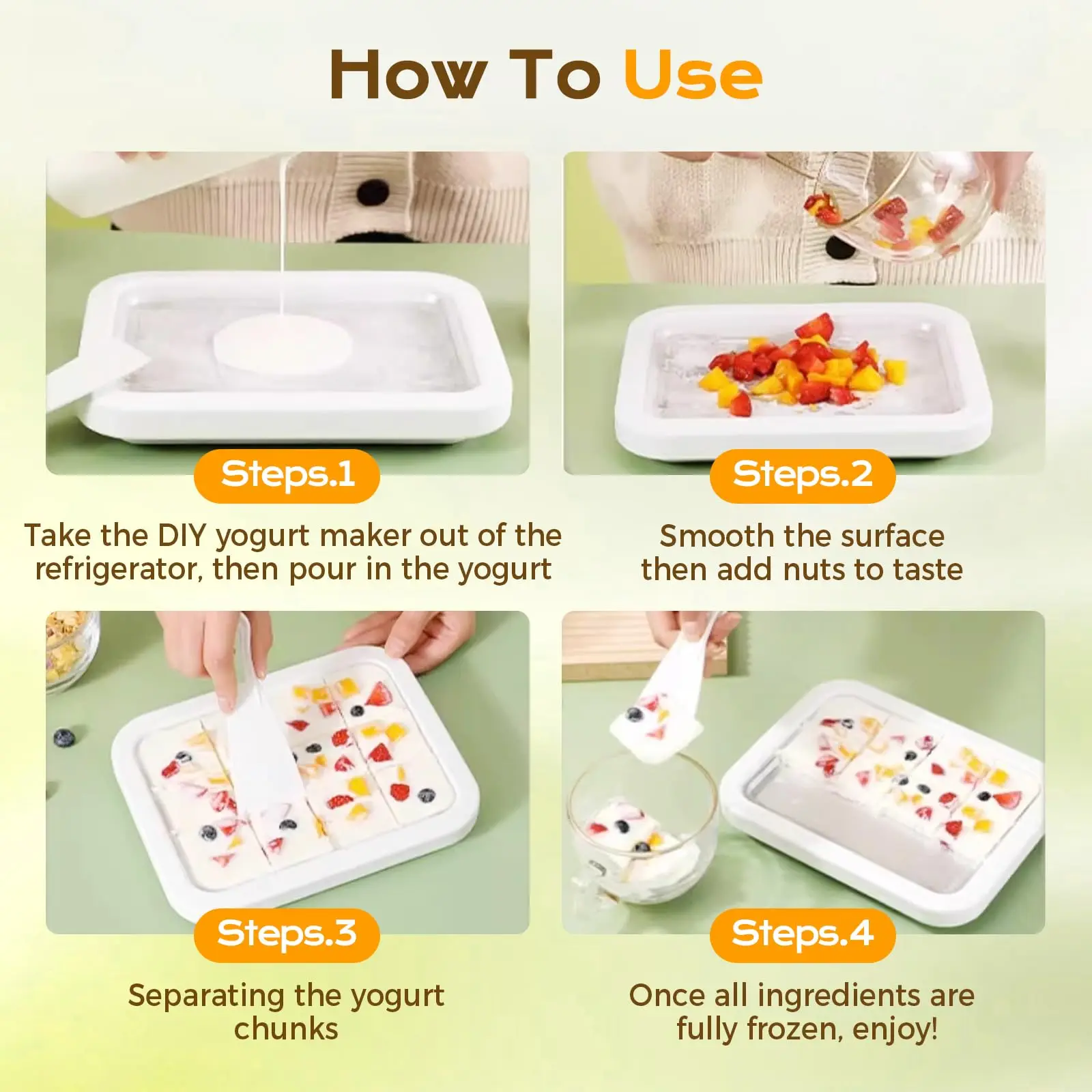 Machine à glace roulée multifo - Frozen Yogurt Machine Commercial avis et prix