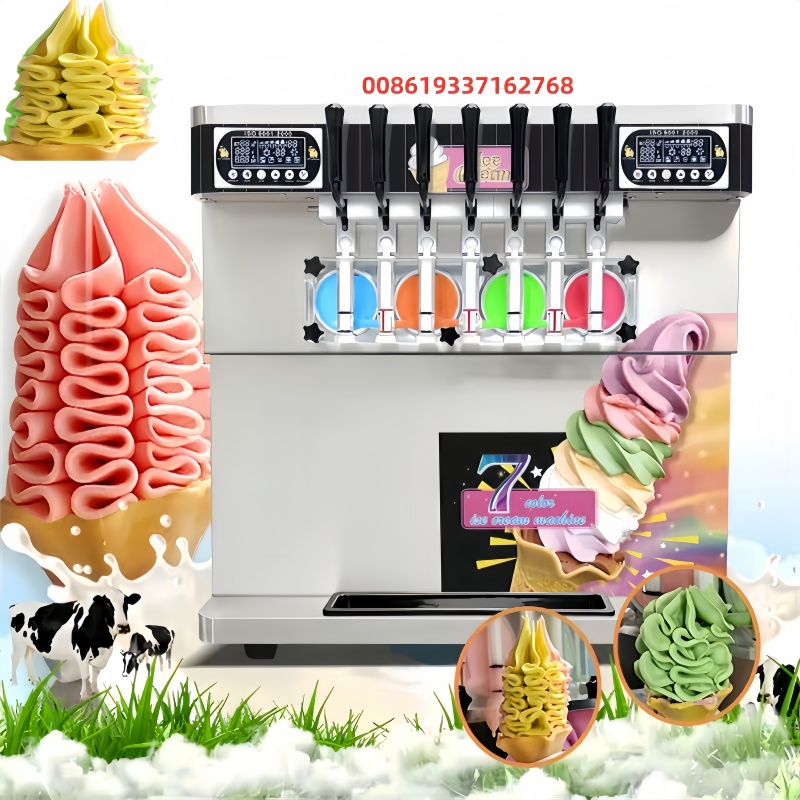 Machine à glaces commerciale 7 - Ice Cream Cone Maker Commercial avis et prix