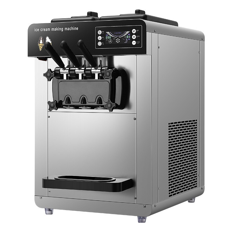 Machine à glace molle entièrem - Commercial Ice Cream Machine Countertop avis et prix
