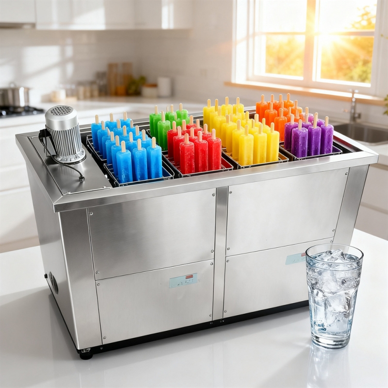 Machine à sucettes glacées à 2 - Commercial Popsicle Mold Maker Machine avis et prix