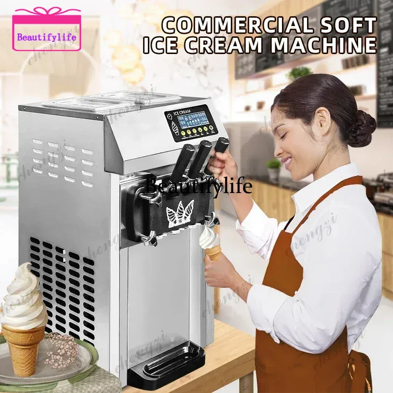Machine à glace commerciale A5 - Soft Ice Cream Maker Machine Commercial avis et prix