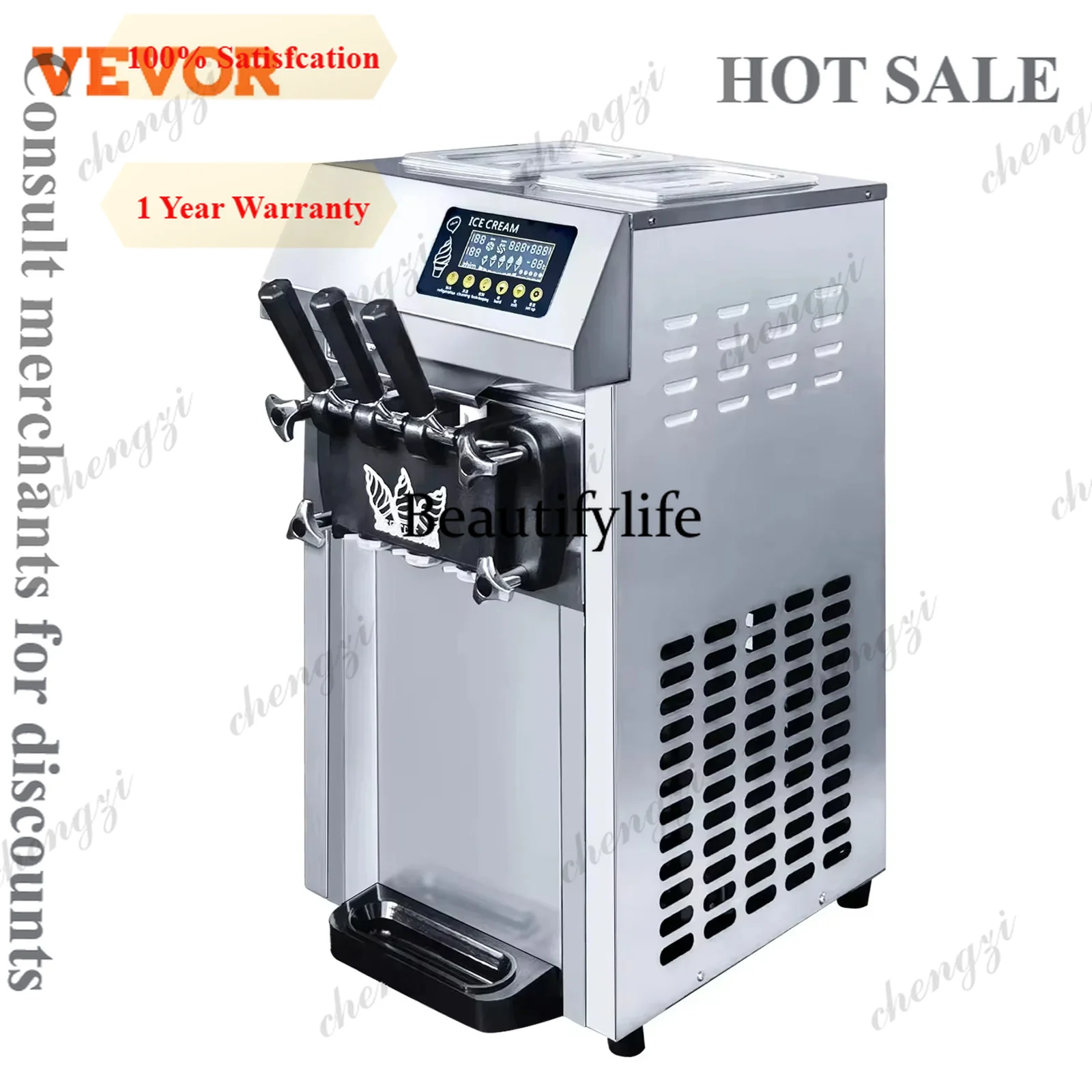 Machine à glace commerciale A5 - Soft Ice Cream Maker Machine Commercial avis et prix