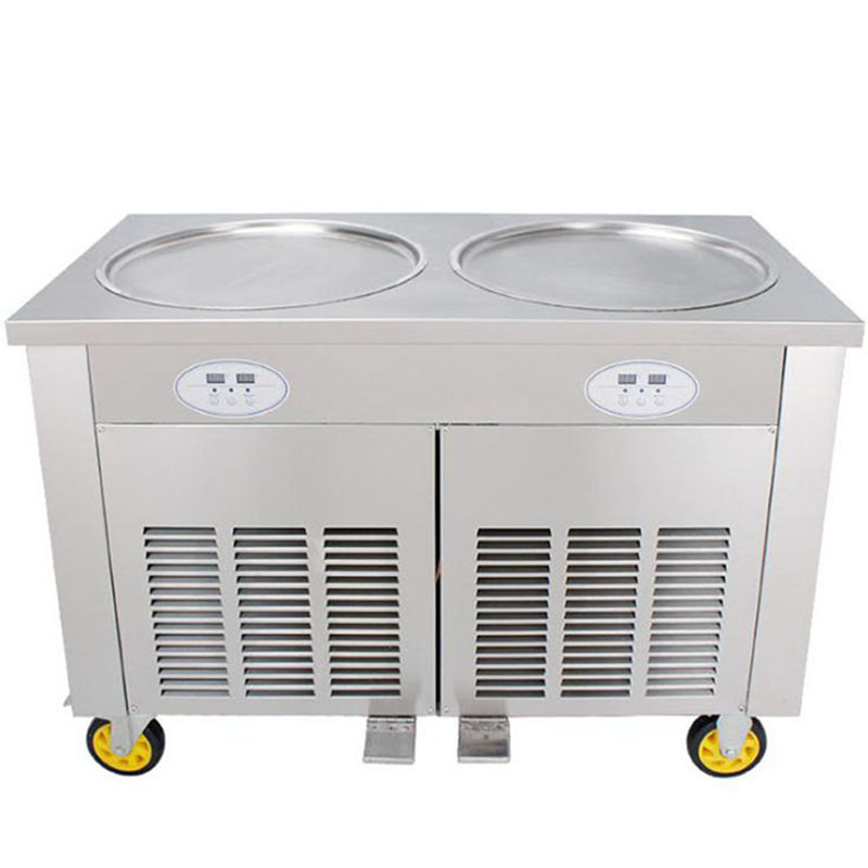Machine à faire des rouleaux d - Rolled Ice Cream Machine Fried Plate avis et prix