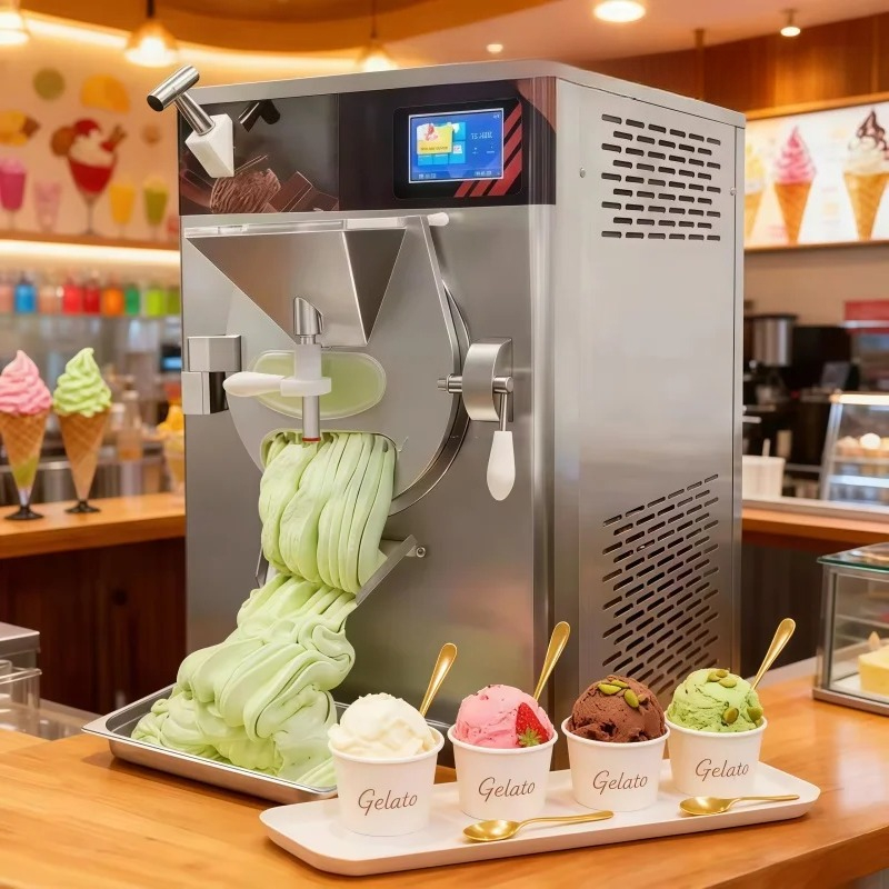Machine professionnelle vertic - Commercial Gelato Maker Machine avis et prix
